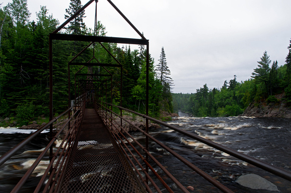 High Falls Swinging Bridge