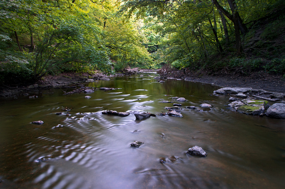 Minneopa Creek in August