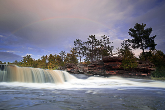 Rainbow Over Big Spring Falls