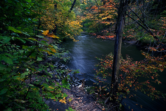 Fall Twilight In the Minneopa Valley